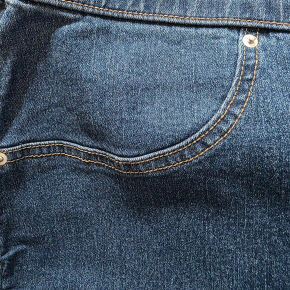 The Pioneer Woman Embroidered Pull-On Slim Straight Jeans Womens Sz XL, 2X, 3X - Picture 7 of 10